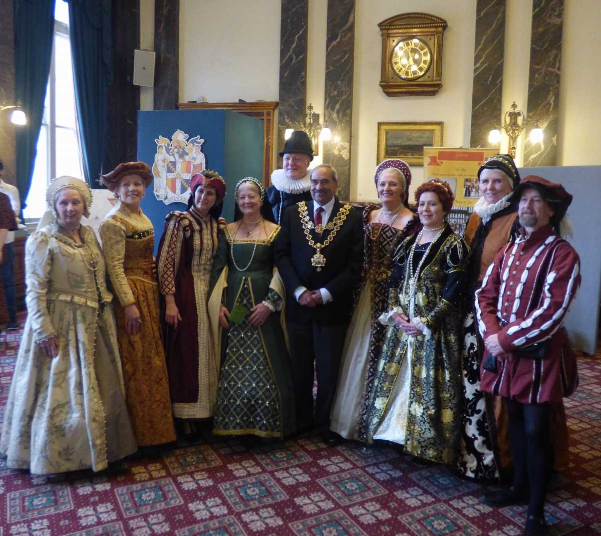 Gloriana meets the Lord Mayor of Birmingham with Birmingham We Are at the Council House - 14/01/2020
